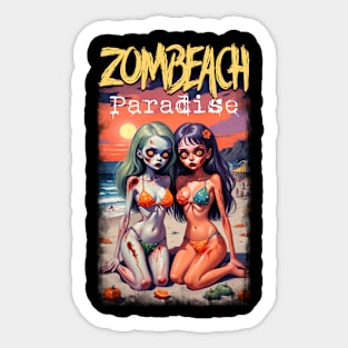 Zombeach Paradise Sticker